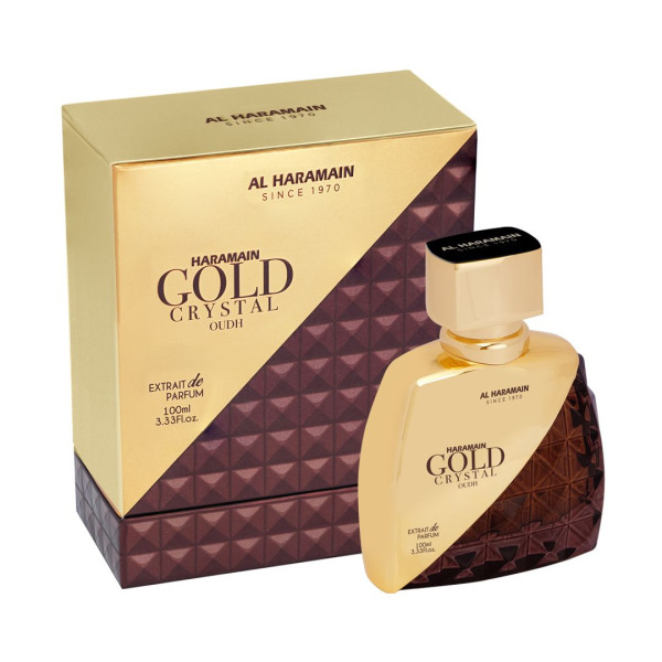 Al Haramain Gold Crystal Oudh Extrait de Parfum 100 ml
