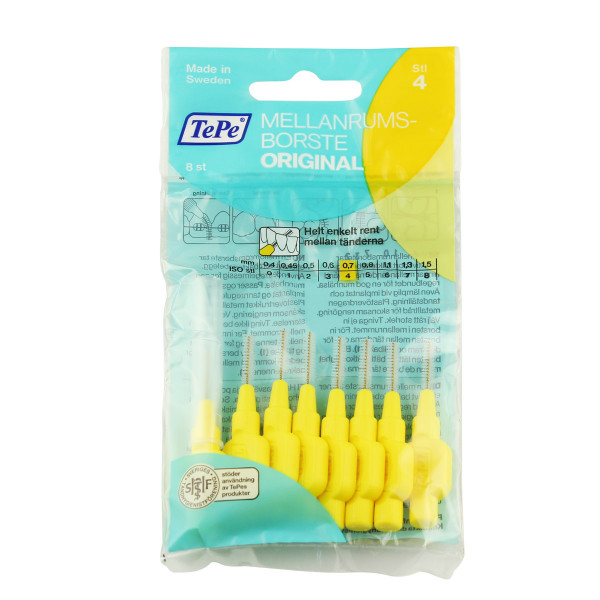 TePe Original Interdentalzahnbürste 0,7 mm 8 Stück