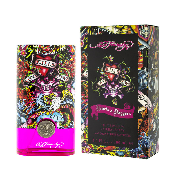 Christian Audigier Ed Hardy Hearts & Daggers for Her Eau De Parfum 100 ml