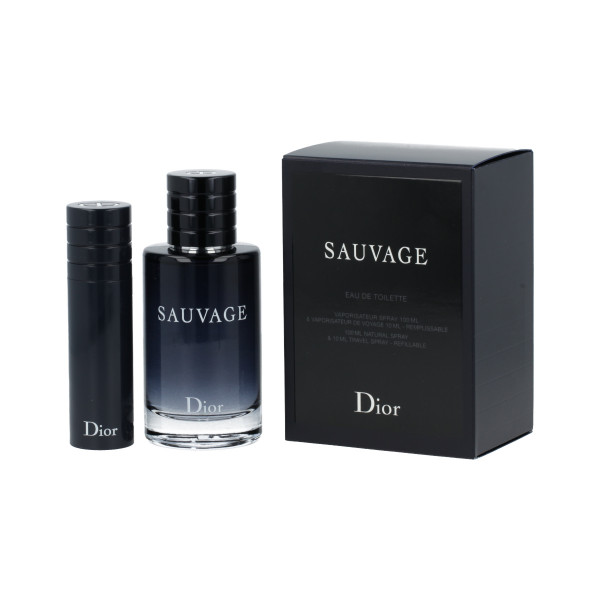 Dior Christian Sauvage EDT 100 ml + EDT Refillable Miniature 10 ml