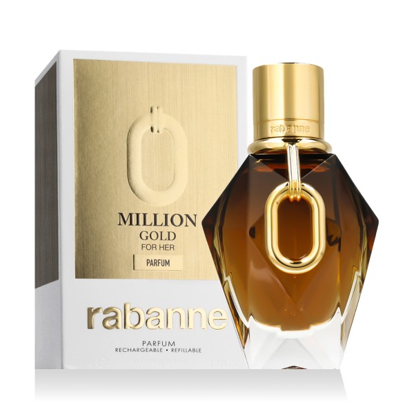Rabanne Million Gold For Her Parfum Refillable 50 ml