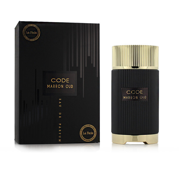Khadlaj La Fede Code Marron Oud Eau De Parfum 100 ml