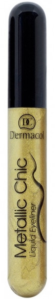 Dermacol Metallic Chic Liquid Eyeliner (01 Gold) 6 ml
