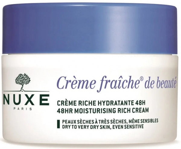 Nuxe Creme Fraiche de Beauté 48HR Moisturising Rich Cream Hydratante 50 ml
