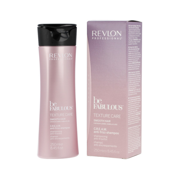 Revlon Professional Be Fabulous Texture Care Smooth Hair Anti-Frizz Shampoo 250 ml