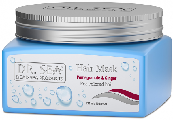 Dr. Sea Pomegranate & Ginger Hair Mask For Colored Hair 325 ml