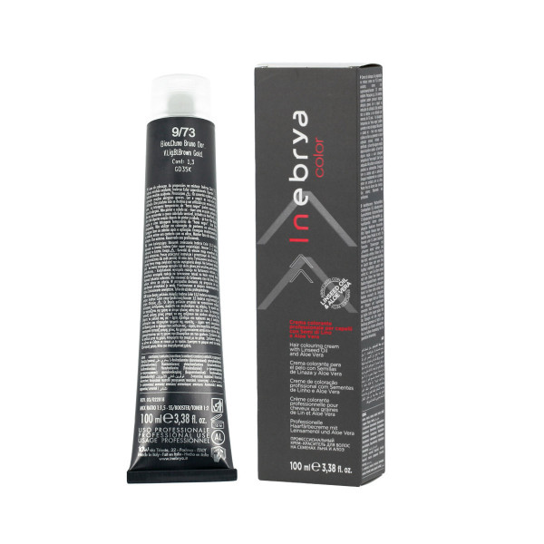 Inebrya Color Tobacco (9/73 Very Light Blonde Brown Golden) 100 ml