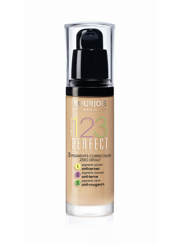 Bourjois Paris 123 Perfect Foundation 16 Hour SPF 10 (55 Dark Beige) 30 ml