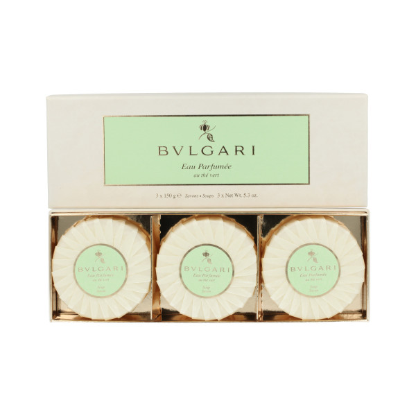 Bvlgari Eau Parfumée au Thé Vert Perfumed Soap 3 x 150 g