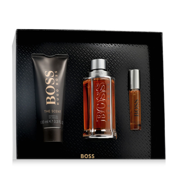 Boss The Scent For Him EDT 100 ml + EDT MINI 10 ml + SG 100 ml