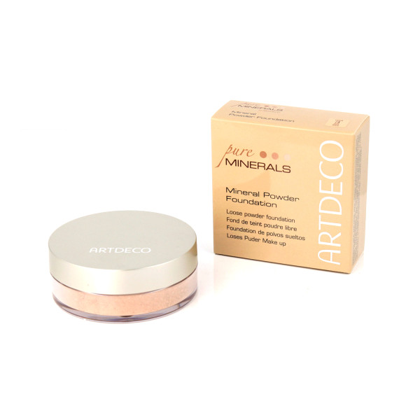 Artdeco Pure Minerals Mineral Powder Foundation (3 Soft Ivory) 15 g