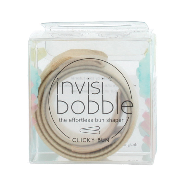Invisibobble CLICKY BUN - To Be Or Nude To Be - Bun Shaper - 1 Stück