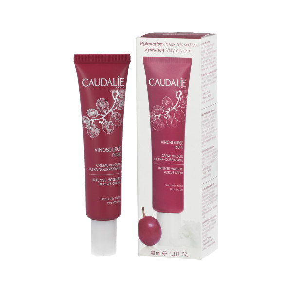 Caudalie Vinosource Riche Intense Moisture Rescure Cream 40 ml