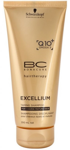 Schwarzkopf BC Bonacure Excellium Taming Shampoo 200 ml