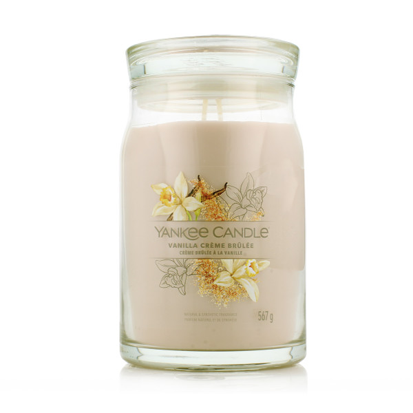 Yankee Candle Signature Scented Candle Crème Brûlée 567 g