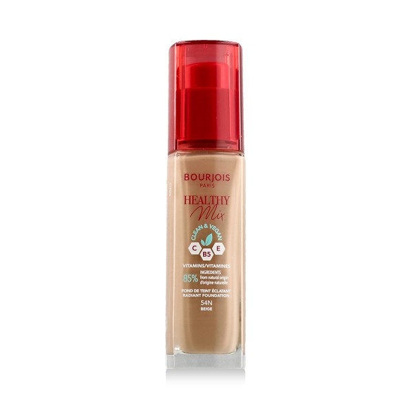 Bourjois Paris Healthy Mix Radiant Foundation (54N Beige) 30 ml