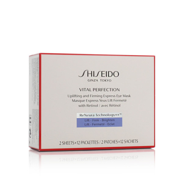 Shiseido Vital Perfection Uplifting & Firming Express Eye Mask 12 Stück