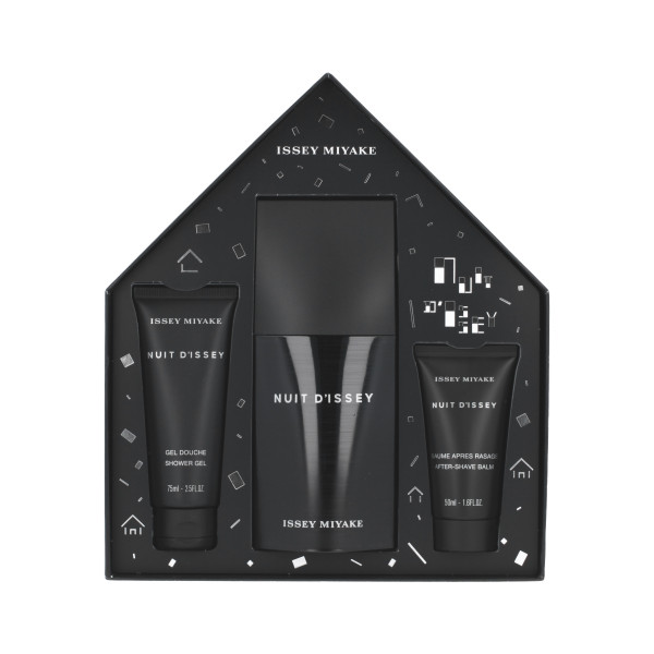 Issey Miyake Nuit d'Issey EDT 125 ml + ASB 50 ml + SG 75 ml