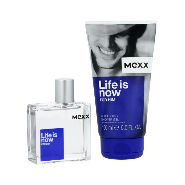 Mexx Life is Now for Him EDT 50 ml + SG 150 ml