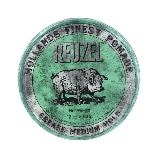 REUZEL Styling Green Pomade Grease Medium Hold 340 g