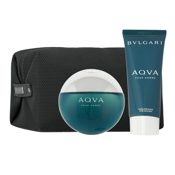 Bvlgari Aqva Pour Homme EDT 100 ml + ASB 100 ml + Kosmetiktasche