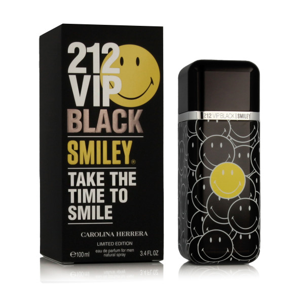 Carolina Herrera 212 VIP Black Smiley Eau De Parfum 100 ml