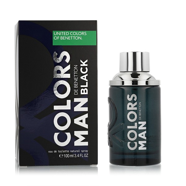 Benetton Colors Man Black Eau De Toilette 100 ml