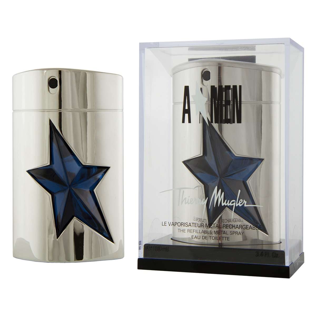 Thierry Mugler A*Men Metal Flask Eau De Toilette 100 ml Herrendüfte Parfuem365