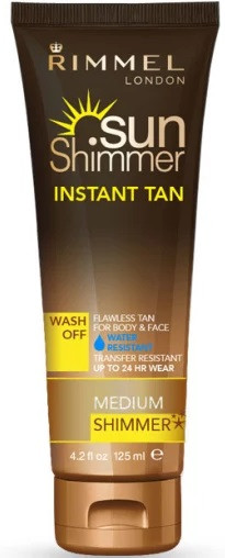 Rimmel London Sun Shimmer Instant Tan (Medium Shimmer) 125 ml