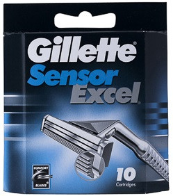 Gillette Sensor Excel Ersatzklingen 10 Stück