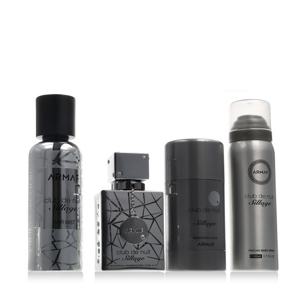 Armaf Club De Nuit Sillage EDP 30 ml + Bodyspray 50 ml + Haarparfum 55 ml + Deodorant Stick 75 g