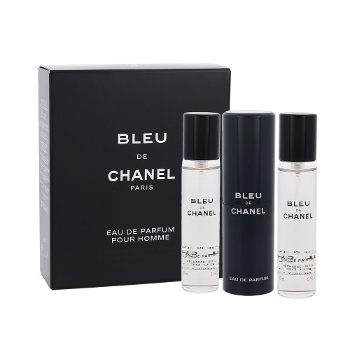 Chanel Bleu de Chanel Eau De Parfum EDP Refillable 20 ml + Eau De Parfum Refill 2 x 20 ml