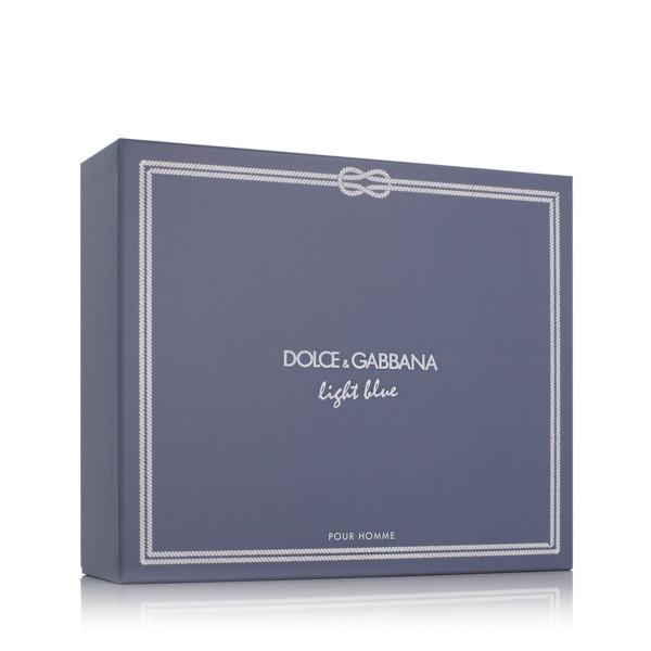 Dolce & Gabbana Light Blue pour Homme EDT 125 ml + ASB 75 ml + SG 50 ml