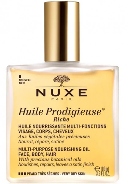 Nuxe Huile Prodigieuse Riche Multi-Purpose Nourishing Dry Oil 100 ml