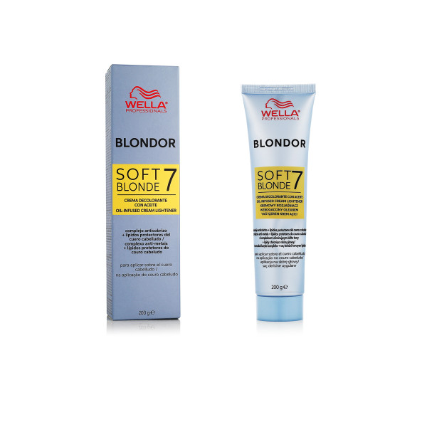 Wella Blondor Soft Blonde 7 Oil Infused Cream Lightener 200 g
