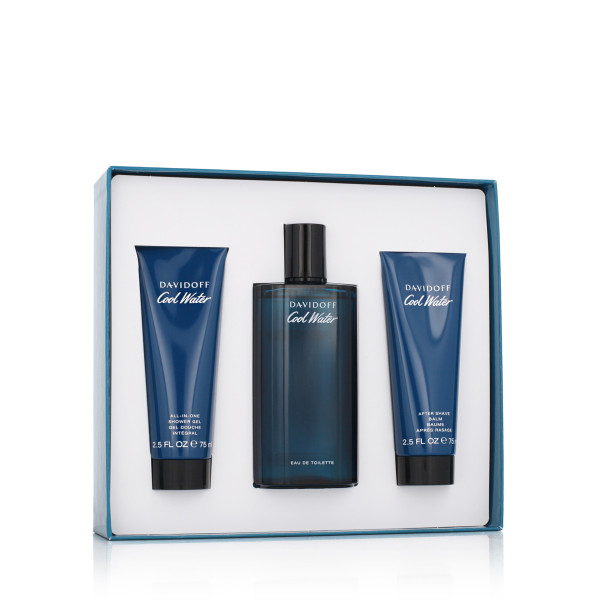 Davidoff Cool Water for Men EDT 125 ml + ASB 75 ml + SG 75 ml