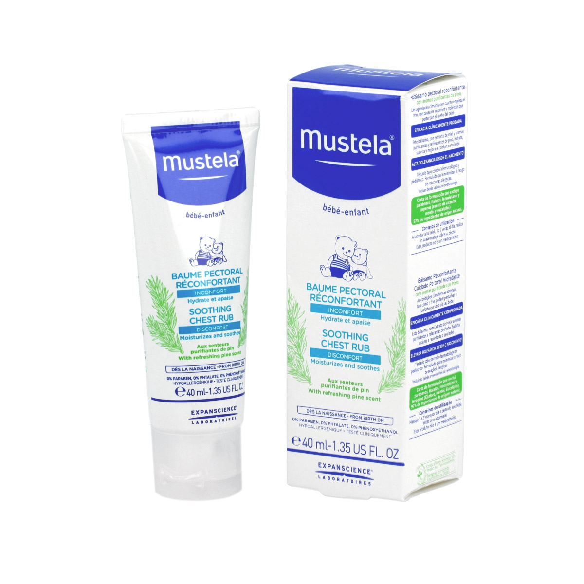 Mustela Bébé Soothing Chest Rub 40 ml Parfuem365