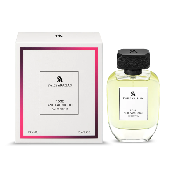 Swiss Arabian Rose and Patchouli Eau De Parfum 100 ml