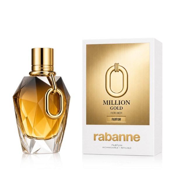 Rabanne Million Gold For Her Parfum Refillable 90 ml