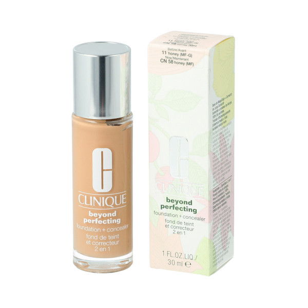 Clinique Beyond Perfecting Foundation + Concealer (11 Honey MF-G) 30 ml