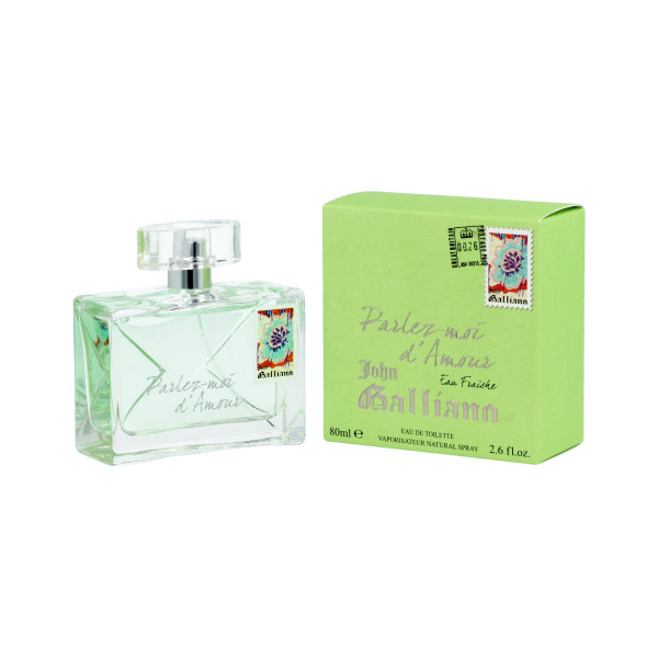 John Galliano Parlez-Moi d'Amour Eau Fraîche Eau De Toilette 80 ml