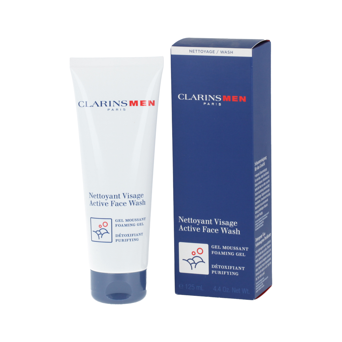 Clarins Men Active Face Wash 125 ml Herrenpflege Pflege Parfuem365