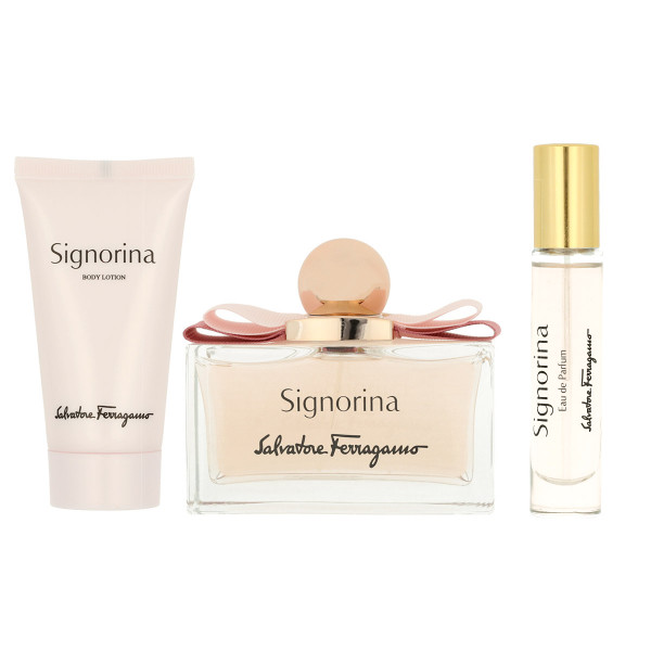 Salvatore Ferragamo Signorina EDP 100 ml + Eau De ParfumINI 10 ml + BL 50 ml