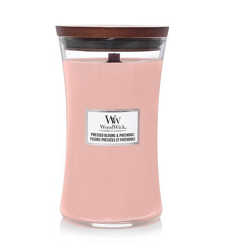 WoodWick Pressed Blooms & Patchouli 609,5 g